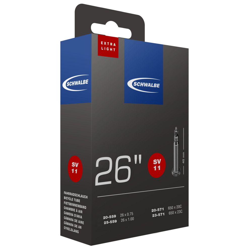 SCHWALBE SCHLAUCH NR. 11 EXTRA LIGHT (26")