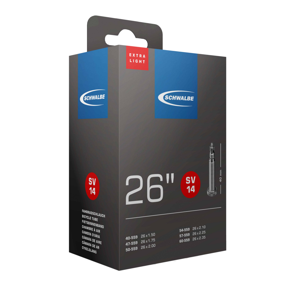 SCHWALBE SCHLAUCH NR. 14 EXTRA LIGHT (26")