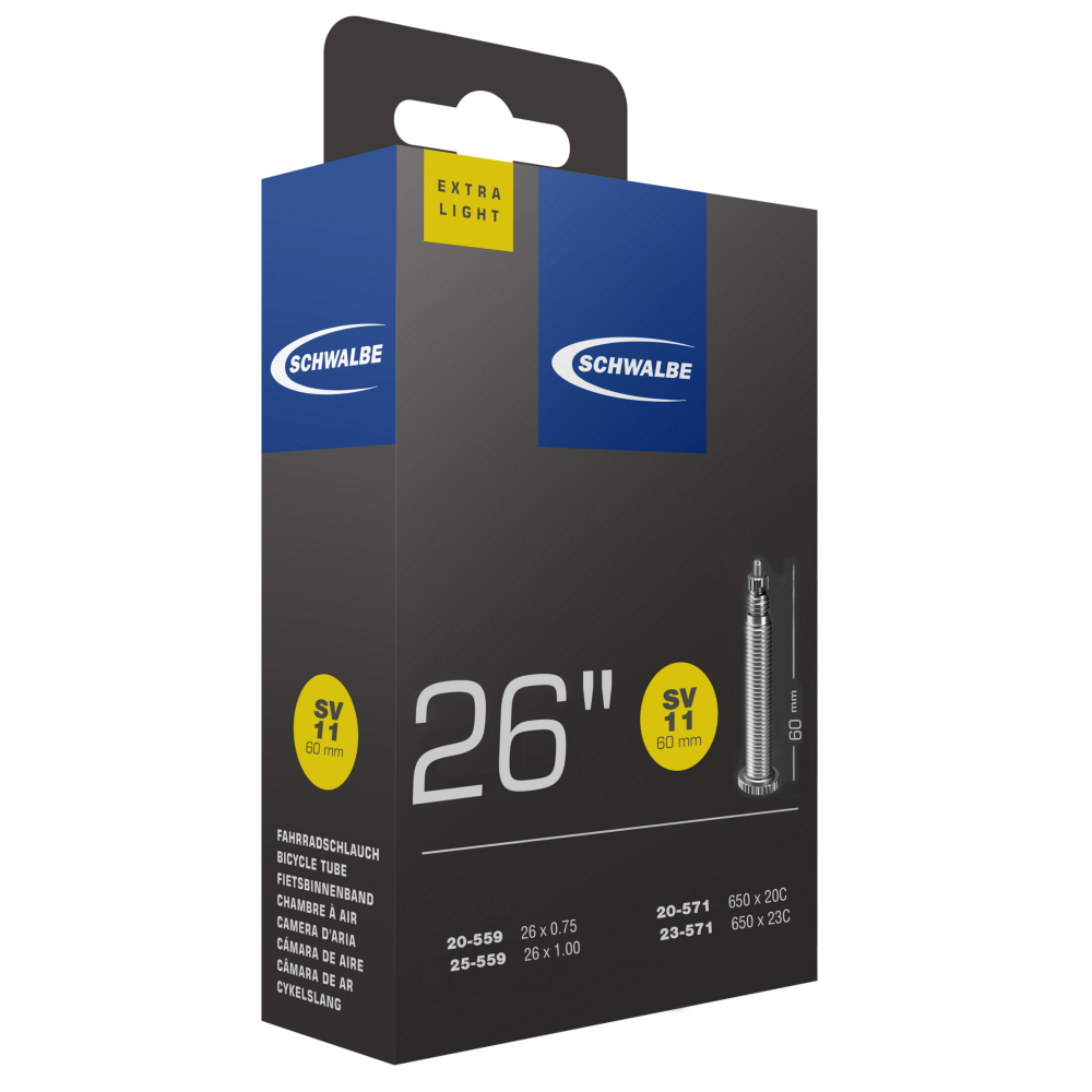 SCHWALBE SCHLAUCH NR. 11 EXTRA LIGHT (26")